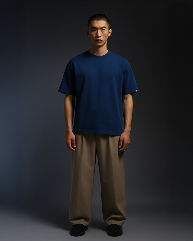 Pure Series T-shirt in Blue Insignia