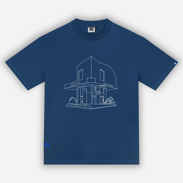 Architex Core T-shirt in Blue Insignia