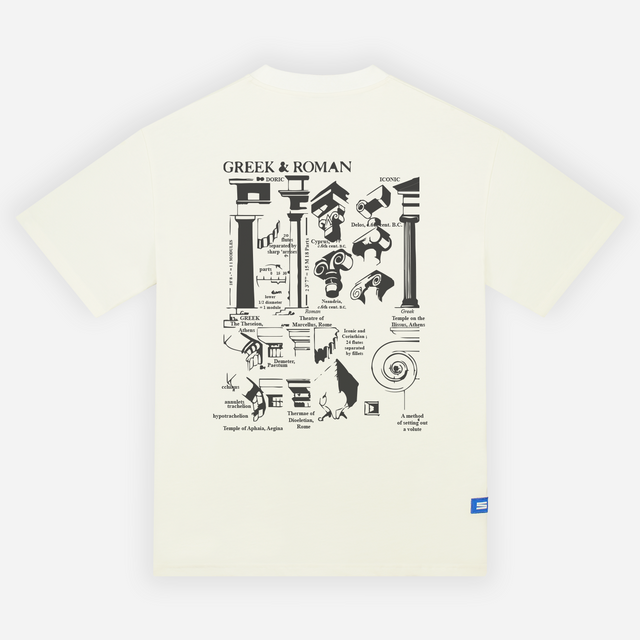Classical Elements T-shirt In Off-White