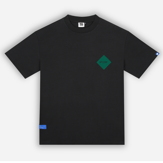 Geometric Harmony T-shirt in Black